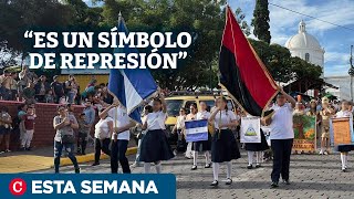 Imponen la bandera rojinegra en fiestas patrias: rechazo y resistencia en Nicaragua