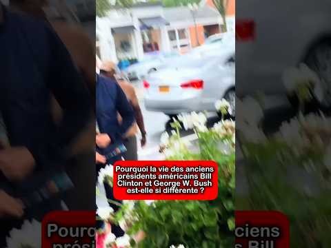 Pourquoi la vie des présidents américains Bill Clinton et George W. Bush est-elle si différente ?