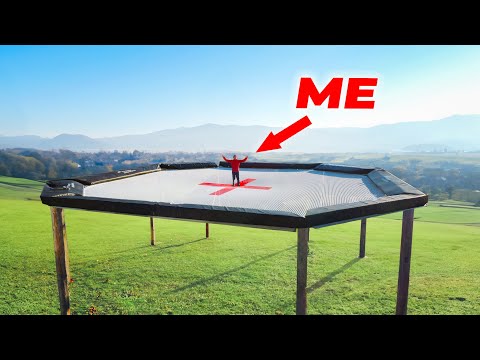 We Tried The WORLD’S BIGGEST Trampoline