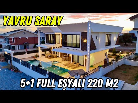 Işıltısıyla Didimi Aydınlatan Full Eşyalı Yerden Isıtmalı Akıllı Sistem Ultra Lüks Villa / No:402