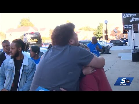 YouTube video thumbnail: Family Rallies to Stop Tremane Wood's Execution in Oklahoma