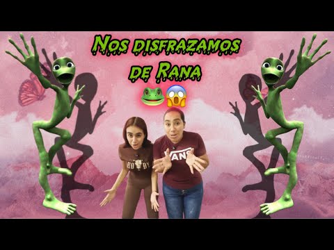 MI MAMÁ Y YO DISFRAZADAS DE RANA!!! 🐸😱| Fernanda Montero