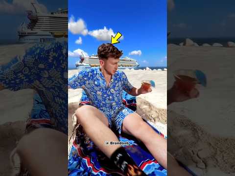 Boy was drinking juice suddenly he sinks the ground 😲