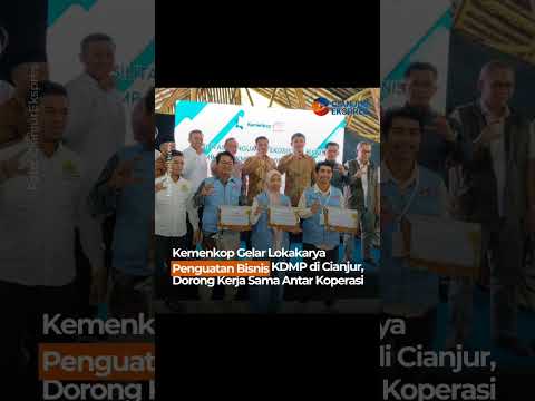 Kemenkop Gelar Lokakarya Penguatan Bisnis KDMP di Cianjur, Dorong Kerja Sama antar Koperasi