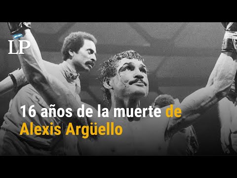 16 años de la muerte de Alexis Argüello