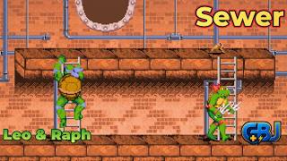 Leo & Raph – TMNT Shell Shocked | OpenBOR Co-Op Gameplay (Sewer Stage)