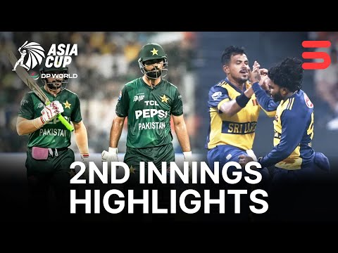 2nd Innings Highlights | Pakistan vs Sri Lanka | Match 15 | DP World Asia Cup 2025 | ZF1K