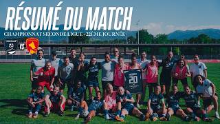 Résumé du Match - Thonon Evian Grand Genève FC vs Rodez - Seconde Ligue