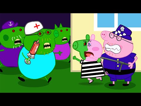 Peppa's Ultimate Pillow Fort! 🏰 | Zombie Peppa | Full Episode | Peppa Pig Tales