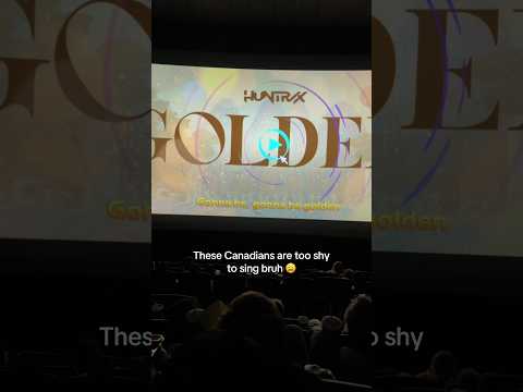Kpop Demon Hunters singalong in theaters 😍