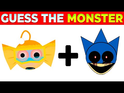 Guess The Sprunki Retake😱 By EMOJI And VOICE🔊Bailey💦 + Sonic.Exe👹