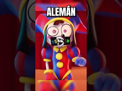 POMNI INSULTADO EN DIFERENTES IDIOMAS #youtubeshorts #shorts #theamazingdigitalcircus
