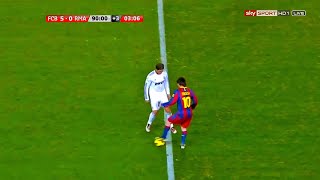 10 Times that Messi humiliated Legendary Footballers