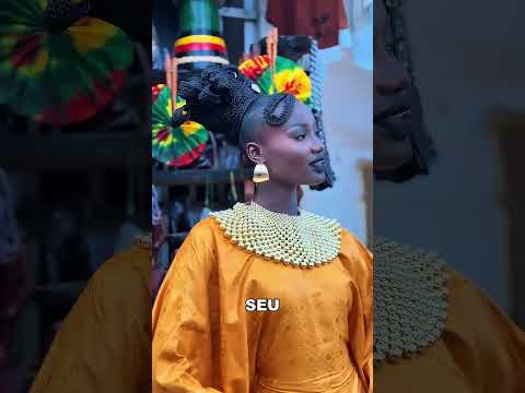 Por onde passa todos olham pra ela. #curiosidades #linda #mulher #negra #alta #beleza #atenção