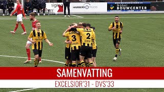 Screenshot van video Samenvatting Excelsior'31 - DVS'33