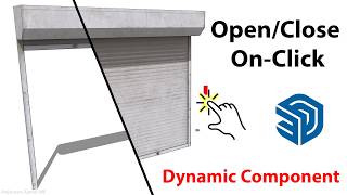 How to Make Click To Change Dynamic Components In SketchUp