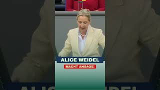 Alice Weidel vs Merz!