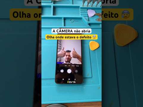 A câmera não está abrindo #assistenciatécnica #repair #consertodecelulares #entretenimento #xiaomi