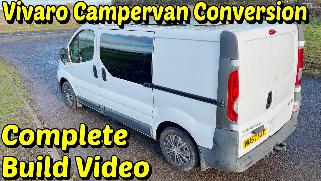 Complete DIY Camper Van Build – Full Build Time Lapse Conversion