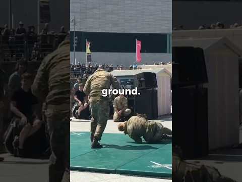 Recruit Wins Against a Drill Sergeant