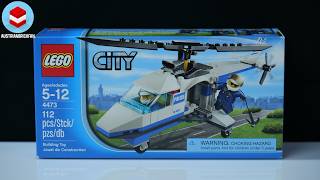 LEGO City 4473 Police Helicopter - LEGO Speed Build Review