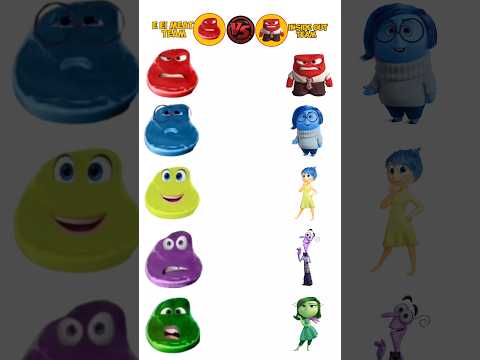 E E Ei Meat Team VS Inside Out Team | Battle Who Win?