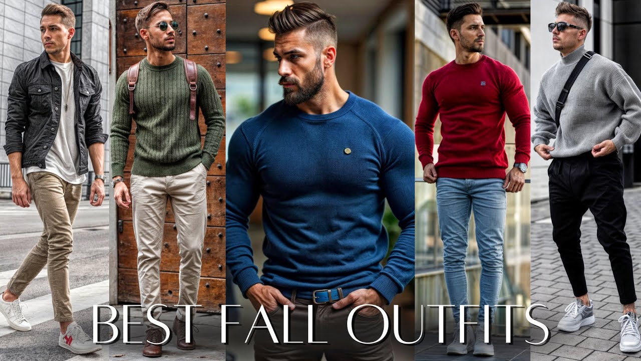 Most Stylish Fall Outfits For Men | Fall Fashion For Men | Men’s Fashion And Autumn Outfits