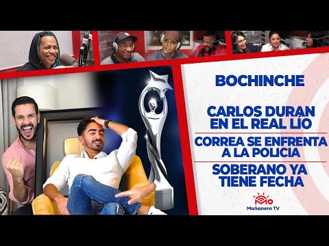 El Bochinche - Está mal Carlos Duran por una entrevista ?  - Correa se enfrenta a la Policia