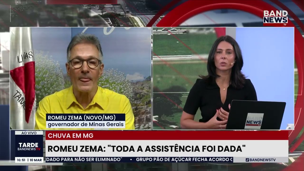Romeu Zema sobre tragédia em MG: ‘Toda a assistência foi dada”