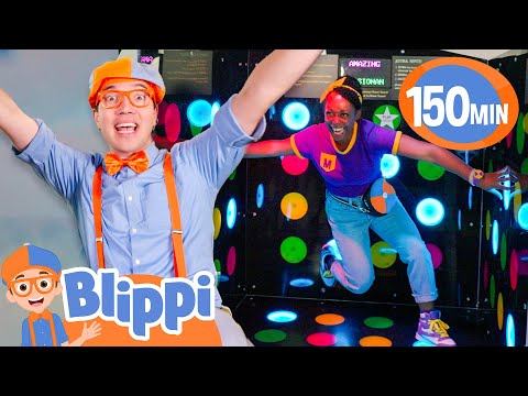 Blippi & Meekah’s STEM Play Day! 🏃💦 Science of Movement & Water Fun! | Educational Videos for Kids