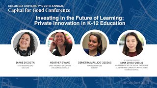 Investing in the Future of Learning Private Innovation in K 12 Education