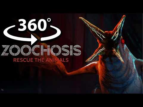 360° ALL Zoochosis Animal BOSSES and Jumpscares in VR