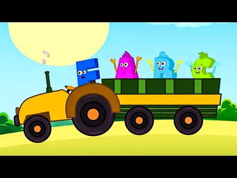 Wheels on the Tractor + More Nursery Rhymes & Kids Songs