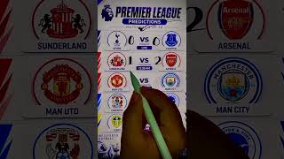 Premier League Predictions Matchday 4 of 38 #shorts #football
