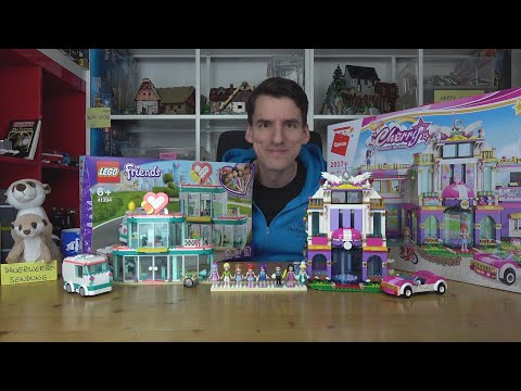 Dieses Mal geht es um die Mädels: LEGO® vs QMAN® - jeweils für 60€! Friends 41394 & QM-2017
