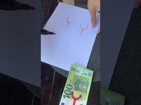 Zeichne das Symbol ohne den Stift abzusetzen