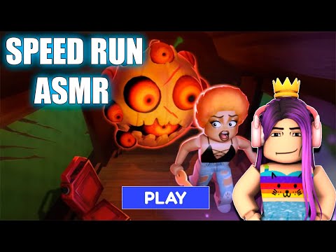 Speed Run Scary eyeball escape HORROR Roblox