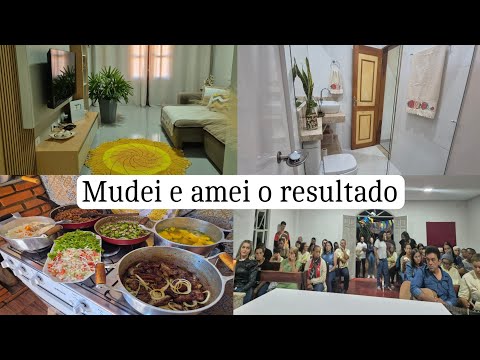 Dia de deixar tudo limpo pro São João/ almoço do dia e visita