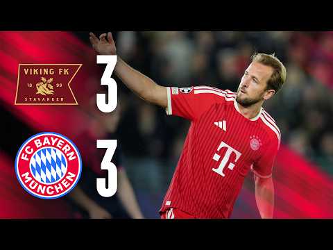 Intense six goal battle | Viking Stavanger vs FC Bayern 3-3 | Champions League Highlights