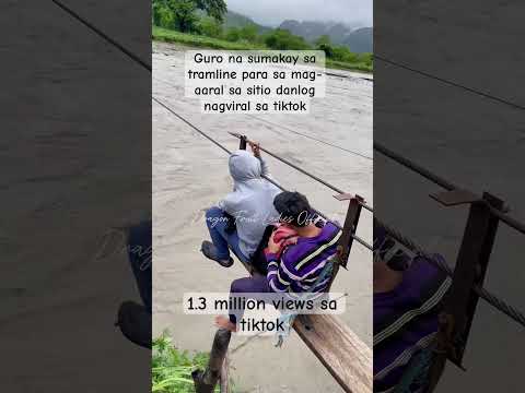 Guro sumakay sa Tramline para sa mag-aaral sa sitio danlog nagviral sa tiktok #viralonline#trending