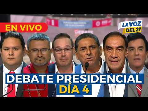 🔴EN VIVO Debate presidencial 2026 del JNE, DÍA 4 #PiensoLuegoVoto