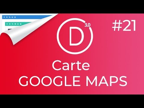 #DIVI 21 - Rajoutez une Carte Google Maps + CUSTOMIZATION (une carte dans votre site)