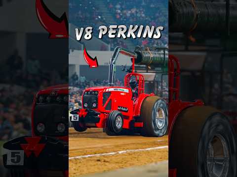 “Trailblazer” Destroys sandpile in Freedom Hall!! #tractorpulling #nfms