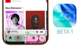 iOS 26.1 Beta 1 Released - What's New?