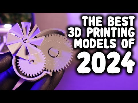 The Best 3D Models of 2024 - 58 Incredible 3D Prints Printed on Elegoo 3D Printers!