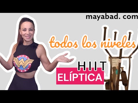 20 min ELIPTICA CARDIO HIIT INTENSO PARA QUEMAR GRASA 🔥 1680 may abad