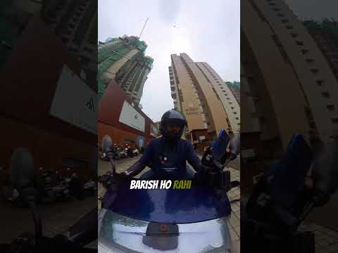 🤬MUMBAI KE BARISH NE BEKAR KAR DIYA 😱 #mumbai #rapido #rapido_rider #rápido #sonuvlogs