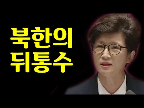 북한에 돈퍼주다가 뒤통수 쳐맞는 좌파정부들 두들겨 패버리는 강선영 의원