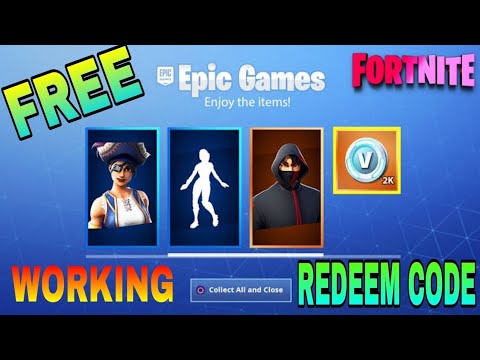 fortnite redeem v bucks code 12 2021