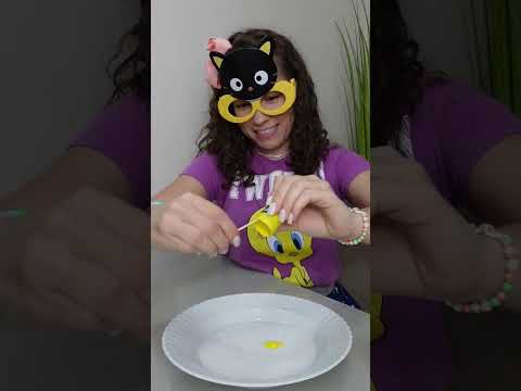 PARTE 1: FAZENDO SLIME EM CASA 🤩 #shorts